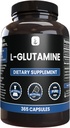 PURE ORIGINAL INGREDIENTS L- Glutamine (365 Capsules) No Magnesium Or Rice Fillers, Always Pure, Lab Verified