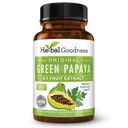 Fruit Extract Capsules - Organic Papiya Enzymes dengan Pregities dan Progories for Digetical Health - Super Digetical Enzymes, Support- 60 Capsules, Dibuat di Amerika Serikat