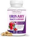Suplemen Kesehatan Uriner Trakt untuk Perempuan, UTI Kesehatan, Flushes Impuls dan Cleanses Urinary System, Dukungan Bladder, D-Mannose dengan Cranberry, Dandelion & Hibiscus