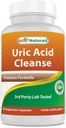 Terbaik Acid Uric Cleanse Vitamin untuk Pria dan Wanita - 90 Veggie Capsules (90 Cacah (Paket 1)))
