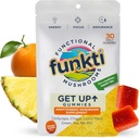 Focus Mushroom Gummies for Adules, Mushroom Supplement with Cordyceps, Lion 's Mane, Chaga, B6, B12, Green Tea - Dapatkan Gummies, Satu Per Hari - Max Kekuatan