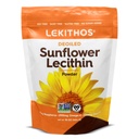 Deoiled Sunflower Lecithin Powder 16oz, Daily Lecithin Suplement for Cooking, Baking & Gumies, 1760mg Phosfatidyl Choline Supplemen - Great for Blog Milk Dutts! 65 Servings, Non-GMO