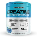 Selucu Creatine Powder, Blue Raspberry Flavor - meningkatkan Kekuatan, Lean Muscle Mass & Endurance, Micronized Creatine untuk Absorpsi Cepat, 5g Creatine per Serving, 50 Serving