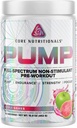 Core Nutronionals Pompa Fall-Spectrum Non-Stimulant Pre-Workout, dengan N03T Nitrate, Peak02, Alpha GPC, untuk Maksimal Pompa, Kekuatan, dan Performance 20 Servings (Apple Guava)