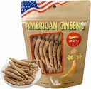 Zen Ginseng - 4 oz Bag of American Wisconsin Ginseng Root - Non- GMO, Gluten Free.