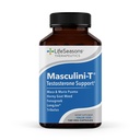 LifeSeasons Masculine- T - Testosteron Supplemen Dukungan - Enhances Mental & Fisik Actial of Seksual and Athletic Performance - Mendukung Fungsi Ekret Normal - Meningkatkan Libido - 180 Capsules