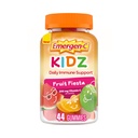 Emergen- C Kidz Daily Imune Suplemen Dieter, Gummies Flavored dengan Vitamin C dan B Vitamin, Fruit Fiesta Flavored Gummies, Kembali ke Esensial Sekolah - 44 Count