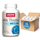 Jarrow Formula Milk Thistle 150 mg Dengan 30: 1 Standardisasi Silymarin Extract, Dietary Support untuk Liver Fungsi, 200 Veggie Capsules, 66200 Hari Supply, 12 Packs
