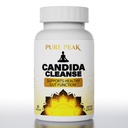Candida Cleanse - Gut & Colon Dukungan (60 Capsules) - untuk Pria & Perempuan - Herbs Alam untuk Detox Intestial - Oregano Leaf, Wormwood, Black Walnut, Caprylic Acid