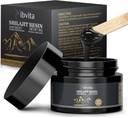 Himalaya murni Shilajit Shilajit Resin - 600mg shilajit untuk Pria dan Wanita, Himalaya Alam Shilajit dengan Fulvic Acid & 85 + Trace Mineral Supplemen Energi Boost & Imune Dukungan, 30 Grams