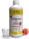 Treasure Chidrens ACF Advanced Imune Dups, Cherry Flavor, 16oz w / Dose Cup, Support Immune Booster untuk Anak-anak, Liquid Herbal Imunitas Formula W / Vitamin C Elderberry Enchinacea Zinc