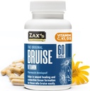 ZAX 'S Bruise Vitamin Apotesis Dikembangkan Brurus Bioflavonoid, 60 Caps, Combine Arnica Bruise Cream