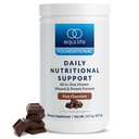 Equilife Daily Nuttration Support, All-inOne Multivitamin Meal Replacement, Pure Chocolate Flavor, 15G Plant Protein, Supports Overall Wellness Included Energy, Diatle, & Skin, 14 Servings Tub