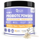Propolasi TARGET UKURAN untuk Anjing - Probiotik Anjing, Ditambah Prebiotik, Enzymes Digetical, Fiber, Gut, Hammune Kesehatan, 6 Milyar Probiotik Anjing CFU, Relieve Dibool, 90 Scoops