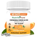Besi Chewable 65 mg dengan Vitamin C 270 mg (for Women / Men):
