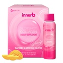 CJwellcare Innerb Glowshot Collagen (10.1 lf oz, 6 Servis Cair untuk Perempuan, 3.000mg Collagen Peptides, Collagen Shots for High Absorpsi, Rambut, Skin & Nails Suppplemen