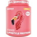 BIRDMAN Fitmingo Vegan powder with Inositol, Collagen Boosters, Hyaluronic Acid dan Vitamin 124; Low Carb, Dairy Free, Laktosa Free, Low Calorie 124g Plant Based Vanilla Protein Powder