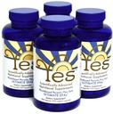 Persediaan Minyak Ikan Omega 3 Alternative- YES Omega 3 & 6 Acid Gendut - Burpless, Plant Based - DHA, EPA, SDA - Kolesterol, Heart, Skin, Energy, Eyes, Imunity Dukungan oleh YES (4 x 120 Gel caps)