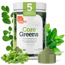 Zahler Core Greens Powder Nutrition Suplemen - Superfood Powder - Super Green Juice & Smoothie Mix - Phytonutrient Rich dengan Spirulina, Chlorophill & More - Kosher Superfood