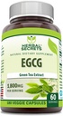 Herbal Secrets EGCG Green Tea Extract 1800 Mg Per Serving 12.4; Veggie Capsules Supplement (1 Pack, 180 Count)