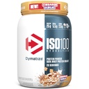 dymatize ISO100 Whee Protein Powder Isolate, Cinnamon Cereal, 25g of Protein, 5.5g BCAAs, Kurang dari 120 Cal., Gluten Free, 1g Fat, 1g Sugar, 2g Carb (20 Pelayan)