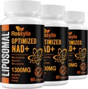1300 MG Lipomal NAD + Supplemen = 124; Absorpsi Tertinggi 124; Pure NAD Suplemen ke Boost NAD + Effetively 124; Boosting NAD + Tambahan untuk Defese Penuaan, Energi Sel, Panjang Umur 124; Jumlah 180