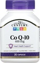 21 Century Co Q10 400 mg Veg Capsules, 30 Cacah