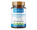 TrueCarbonCleanse ™ - Perfect Gut Detoxfier & Binder - Advanced Formula with Organic Bamboo Activated Charluch Capsules - 60 Capsules - Vegan, Non GMO, Gluten Free, Soy Free, Nor-Toxic Cerfied