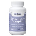 Pattern Wellness Stone Complex - Stone Breaker, Plant - Based Formula - Ginney Fungsi Dukungan - 3 Lab Party Test - Non-GMO, Vegan