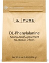 Murni Ingrediasi DL- Phenylalanine Powder (8 oz) Selalu Pure, Tak Ada Pengisian atau Addlicity