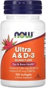 Ultra A & D3, 100 Softgeels by Now Foods (Pack of 3)