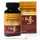 CHEONGHWA F & B Panax Ginseng Powder, 10% Ginsenoside (Total 20,000mg, 4 Bulan Supply), 4.23oz, + 5 Tahun Tumbuh Korea Ginseng Panax, Fokus & Imune Dukungan, Ultra- baik bubuk, Non-GMO