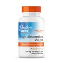 Dokter 's Best High Absorpsi CoQ10 dengan BioPerine, Vegan, Gluten Free, Almost Fermentasi, Produksi Kesehatan Jantung & Energi, 100 mg 60 Veggie Caps