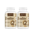 Zeolite Detox Capsules, Organic Activated Charcoal, Bentonite Clay, 1-2 Clinopolite, Maximum Absorpsi, Gut Liver Detox Cleanse Full Body for Women, 180 Capsules