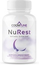 CogniTune Natural Sleep Aid Aid Supplement - Non- Drowsy Formula dengan Meltonin, Valerian Root, Lemon Balam, Chamomile, GABA & More
