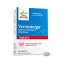 Terry Alamiah Vectomega - Tambahan dengan EPA & DHA - Omega-3 Tablet untuk Dukungan Kesehatan Otak & Hati - Suplemen Nutrisi & Peptides - 60 Tablet