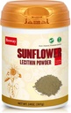 Sunflower Lecithin Powder 14 oz (40 Serving), 100% Pure, Non- GMO, Suplemen Alam untuk Kesehatan Otak, Kesehatan Hati, dan Kulit Sehat, Produk Cina