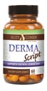 Skrip Essentials DermaScript Clear Skin Probiotic- Skin Care Routine Suplement - Biotin Face Supplemnt - Fights Acne, Dryness, Irritation and Rashes (60 Capsules)