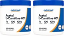 100 Serving Per Serving - Pure Acetyl L- Carnitine Powder - Non GMO, Gluten Free