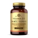 Solgar Vitamin D3 (Cholecalferol) 250 MCG (10.000 IU), 120 Softgels - membantu mempertahankan Tulang Kesehatan & Gigi - Dukungan Sistem Imune - Non GMO, Gluten Free, Dairy Free - 120 Pelayan