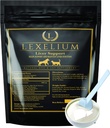 Tambahan Dukungan Hati untuk Anjing dan Kucing - Hebat untuk Detoxing dan Membantu Kidney, Liver & Skin Fungsi - Cat Liver Dukungan - Milk Thistle + Lysine + Choline Bithartrade + Methionine - 200g