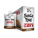 Rich Piana 5% Nutrition Snack Time 124; Squegible Protein Shots 124; High Protein Pouch Pouches 126; Egg Peanut Butter Protein Mentega Menghirup 124; 10 - Count (Chocolate Peanut Butter)