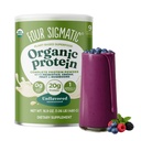 Empat Tumbuhan Organik Berbasis Protein Powder Tanpa Rasa Protein dengan Mane Singa, Chaga, Cordyceps dan Lebih dari 124; Clean Vegan Protein Meningkat untuk Fungsi Otak dan Imuniune Dukungan 124; 16.9 oz