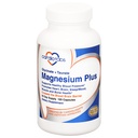 Magnesium Plus - 200 mg Magnesium Glycinate dan Magnesium Taurat untuk Tekanan Darah, Hati, Otak, Sleep & Mood Dukungan - Sangat konsentrasi dan Absorbed - 120 Kapsul