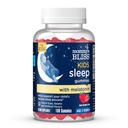 Anak Kebahagiaan Mommy Tidur Melonatin Gummies, Non Habit- Membentuk dengan Tidak Warna Buatan, Flavors atau gelatin - Umur 3 Tahun + - Strawberry Flavor - 100 Sleep Gummies