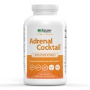 Jigsaw Health Adrenal Cocktail + Wholefood Vitamin C 124; dengan Potasium Bicarbonate, Sea Salt, dan Acerola Cherry Extract 124; 360 Capsules 124; 60