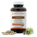 Rahasia Suku Juniper 120 Capsules, 1000 mg, USDA Organik Juniper (Juniperus communis) Kering Berry (120 Kapsul)
