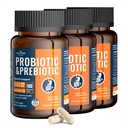 100 Milyar Progories for Men and Women 27 Strains 5 Organic Pregities for Gut Digetial & Ammune Health, Supports Diare Gas Bloating, Non-GMO, Zero Fillers - Made in USA Abo180 Caps