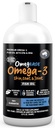 Omegease Fish Oil for Dogs & Cats - Finest for Pets Omega 3 for Cats & Dogs - Suplemen untuk Skin & Coat, Itching, Shedding, Joints & Immune Health - 100% Pure Omega Fish Oil with EPA & DHA (32 oz)