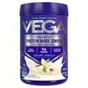 Vega Protein Membuat Powder Protein Sederhana, Vanilla - Stevia Bebas, Vegan, Tanaman Berbasis, Sehat, Gluten Bebas, Pea Protein untuk Perempuan dan Pria, 9.2 oz (Packing May Vary)